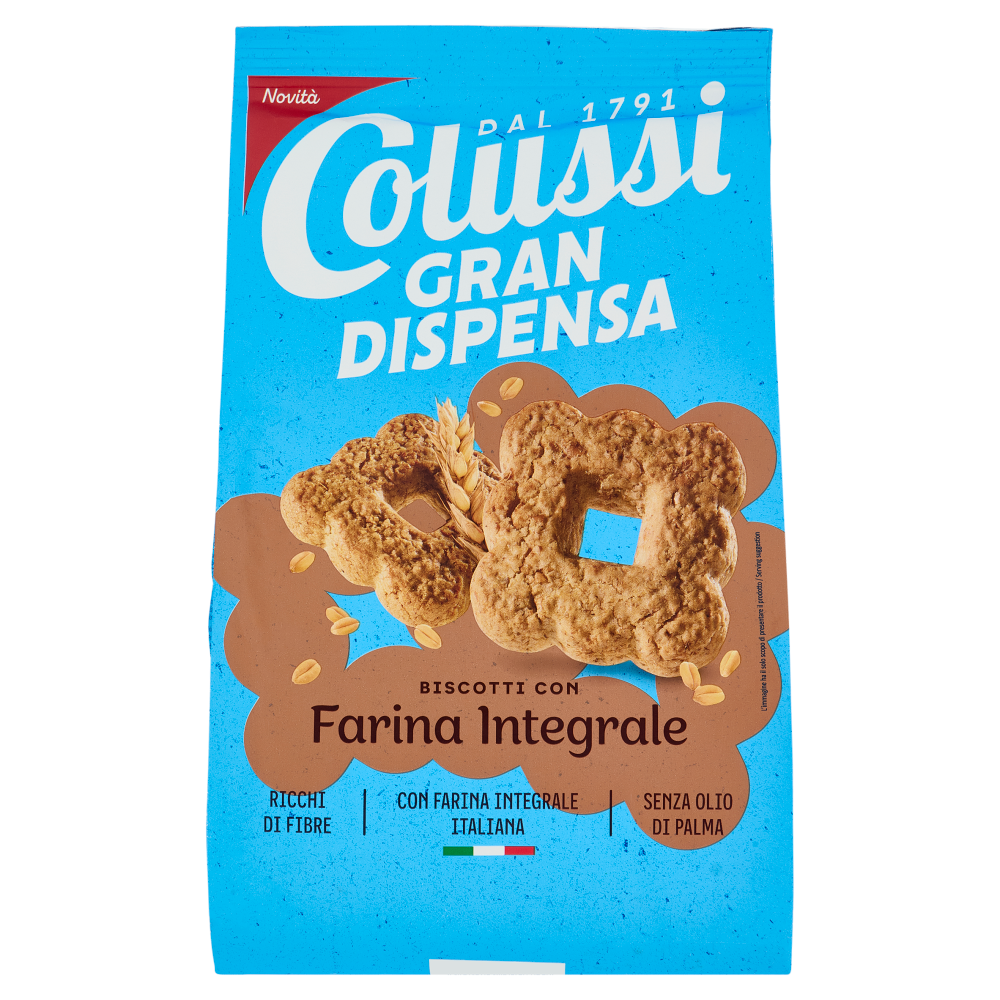 Colussi Gran Dispensa Biscotti con Farina Integrale 565 g