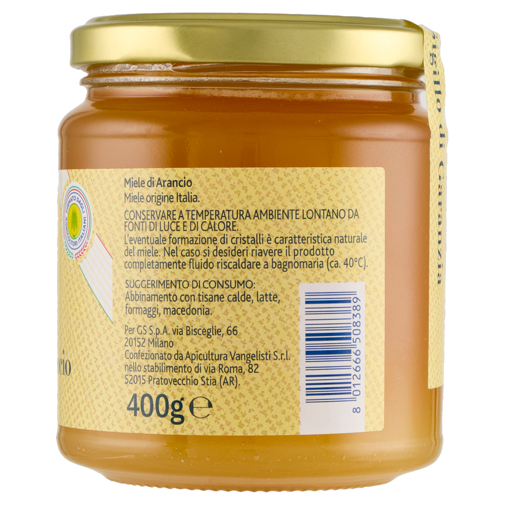 Terre d'Italia Miele di Arancio 400 g