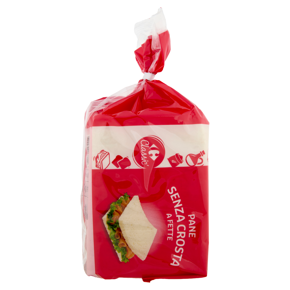 Carrefour Classic Pane Senza Crosta a Fette 400 g