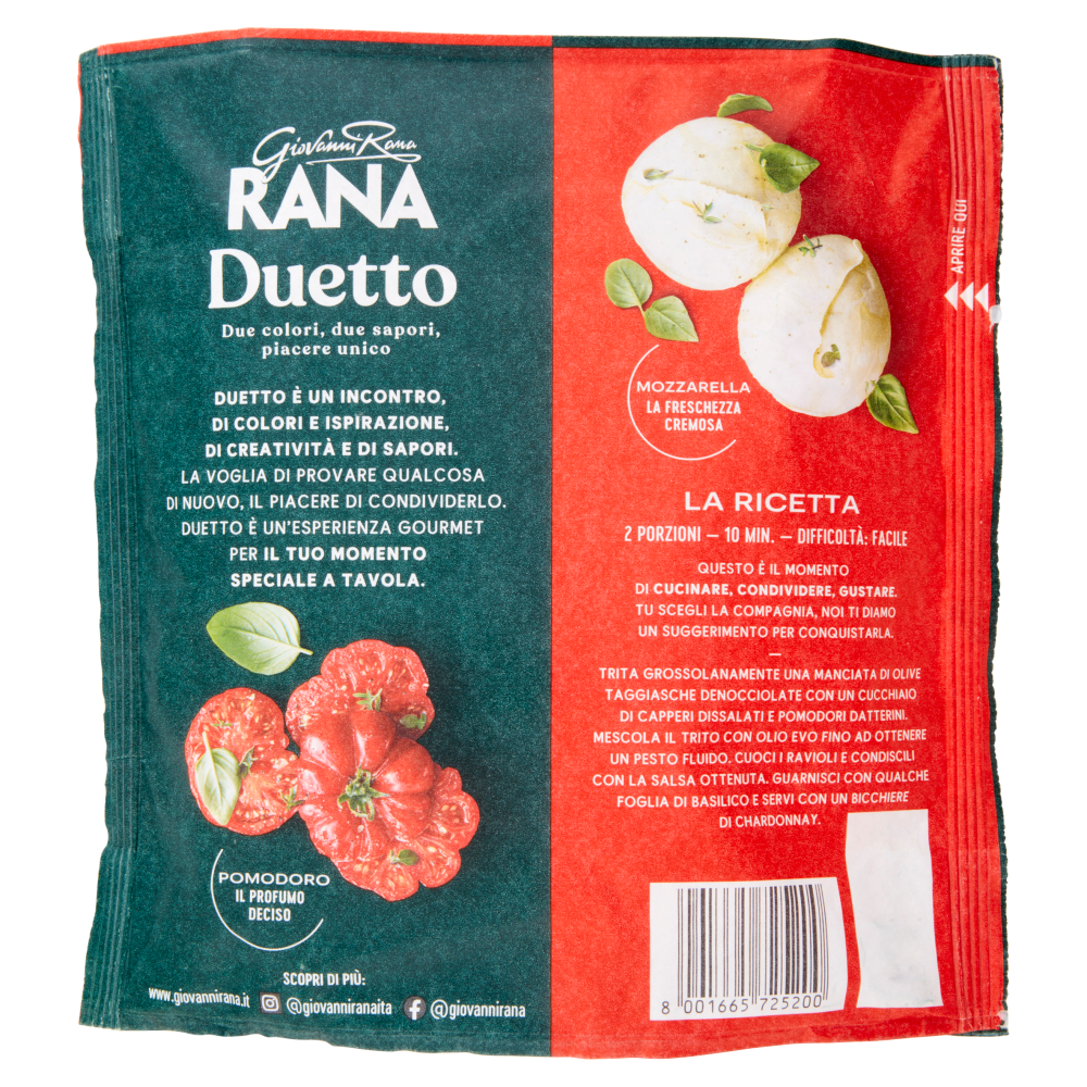 Giovanni Rana Duetto Pomodoro & Mozzarella 250 g
