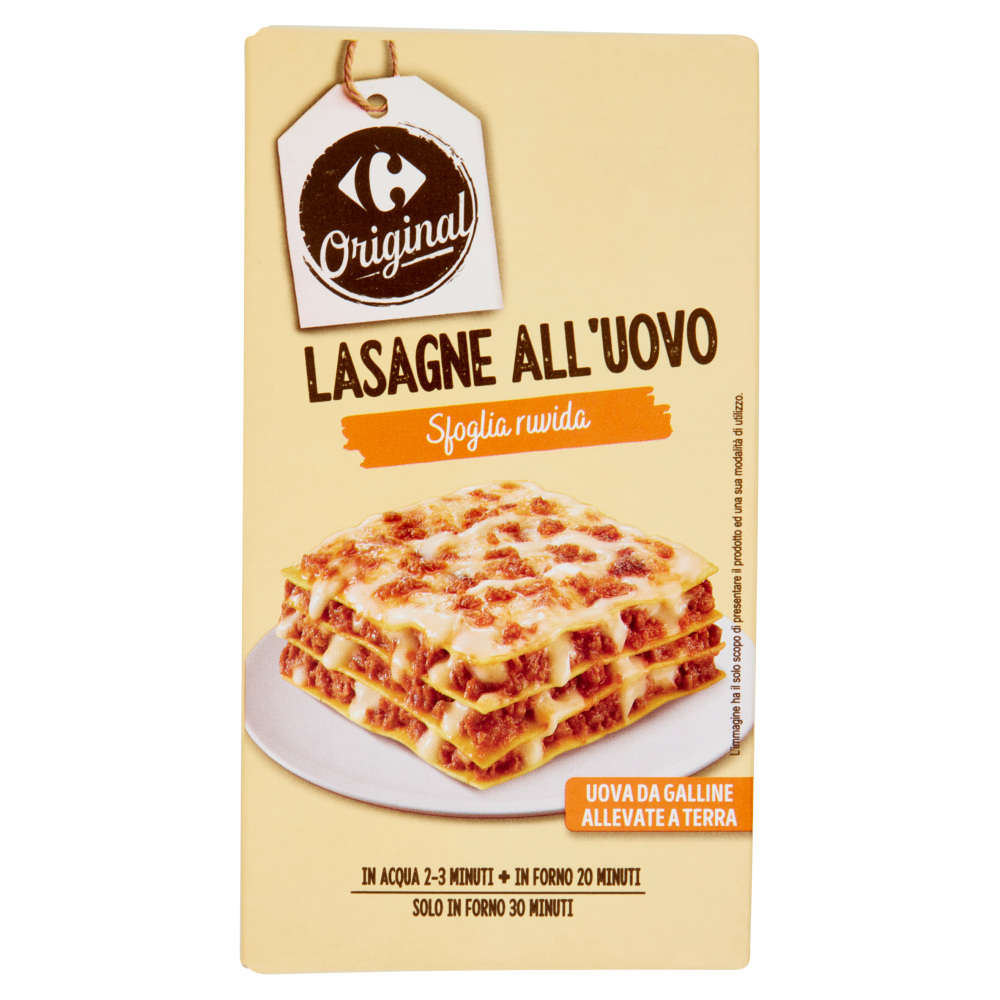 Carrefour Original Lasagne all'Uovo 500 g