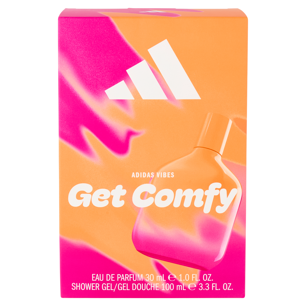 adidas Xmas25 Femminile Eau de Parfum 30 ml + Shower Gel 100 ml Get Comfy