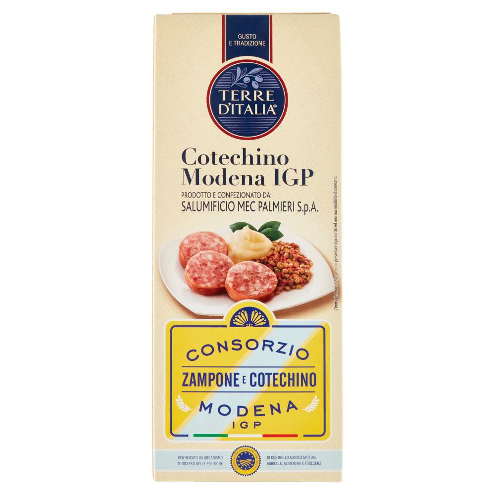 Terre d'Italia Cotechino Modena IGP 500 g