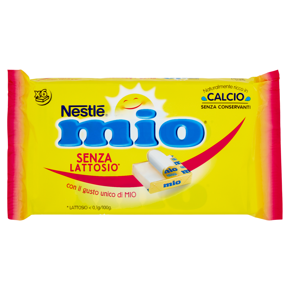 NESTL&Eacute; MIO Formaggino Senza Lattosio (6 formaggini) 125g