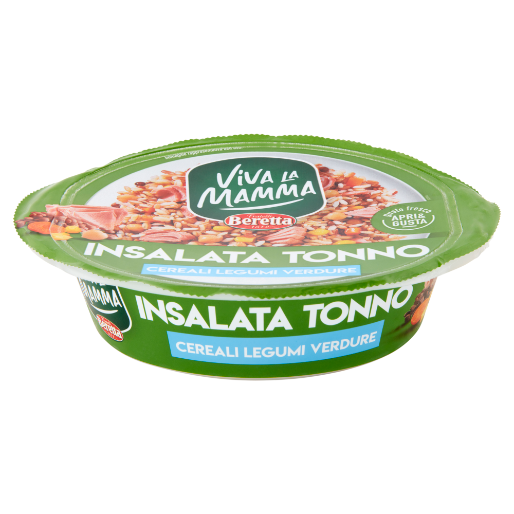 Viva la Mamma Insalata Tonno Cereali Legumi Verdure 220 g