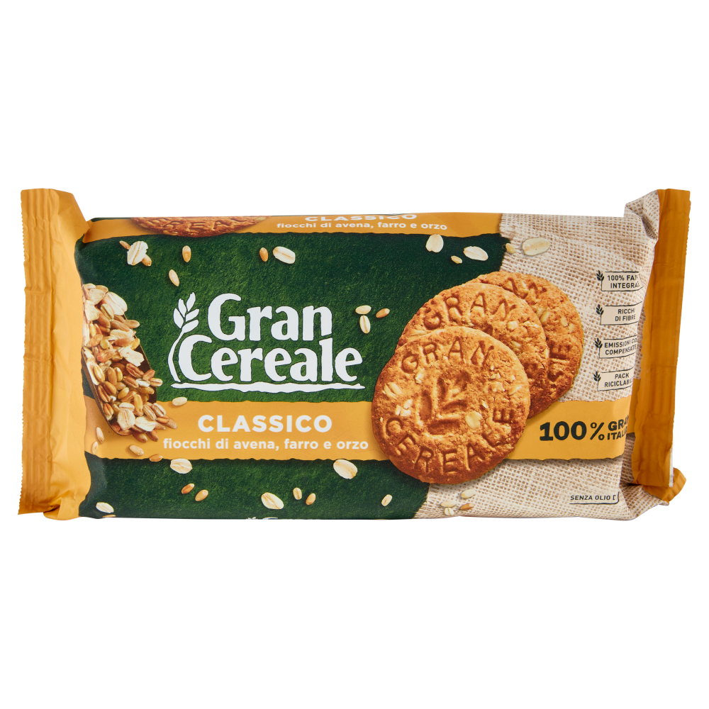 Gran Cereale Biscotti Gran Cereale Classico Fiocchi di Avena Farro Orzo ... Gran Cereale Biscotti Gran Cereale Classico Fiocchi di Avena Farro Orzo ...