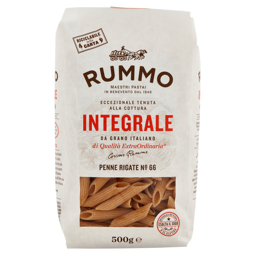 Rummo Integrale Penne Rigate N° 66 500 g