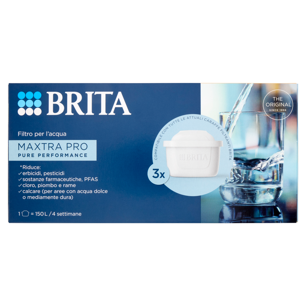 Brita Filtro per l'acqua Maxtra Pro Pure Performance 3 pz