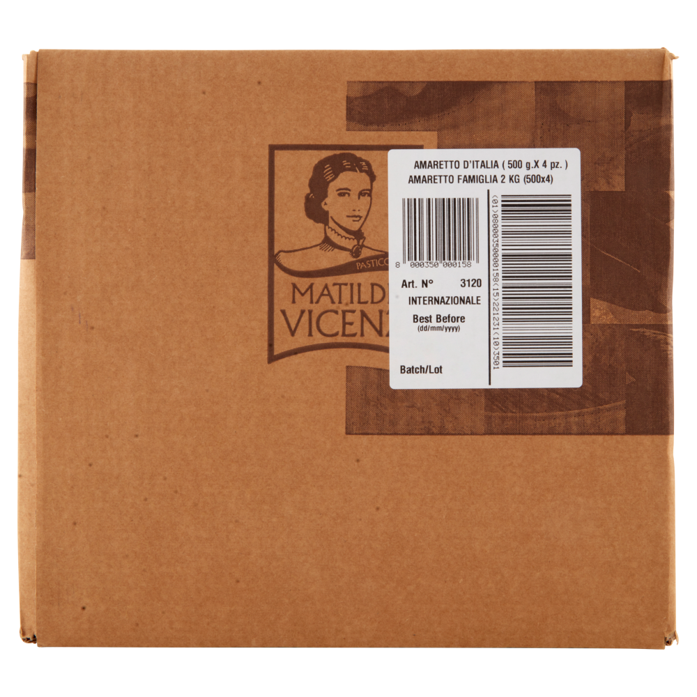 Pasticceria Matilde Vicenzi Amaretto 4 x 500 g