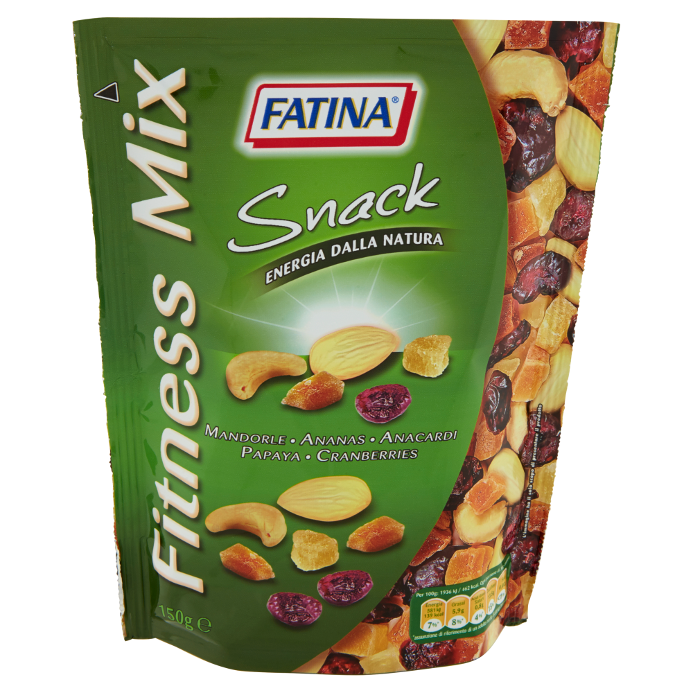 Fatina Fitness Mix Snack Energia dalla Natura 150 g