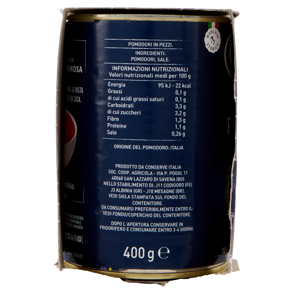 Cirio Polpa Finissima 3 x 400 g