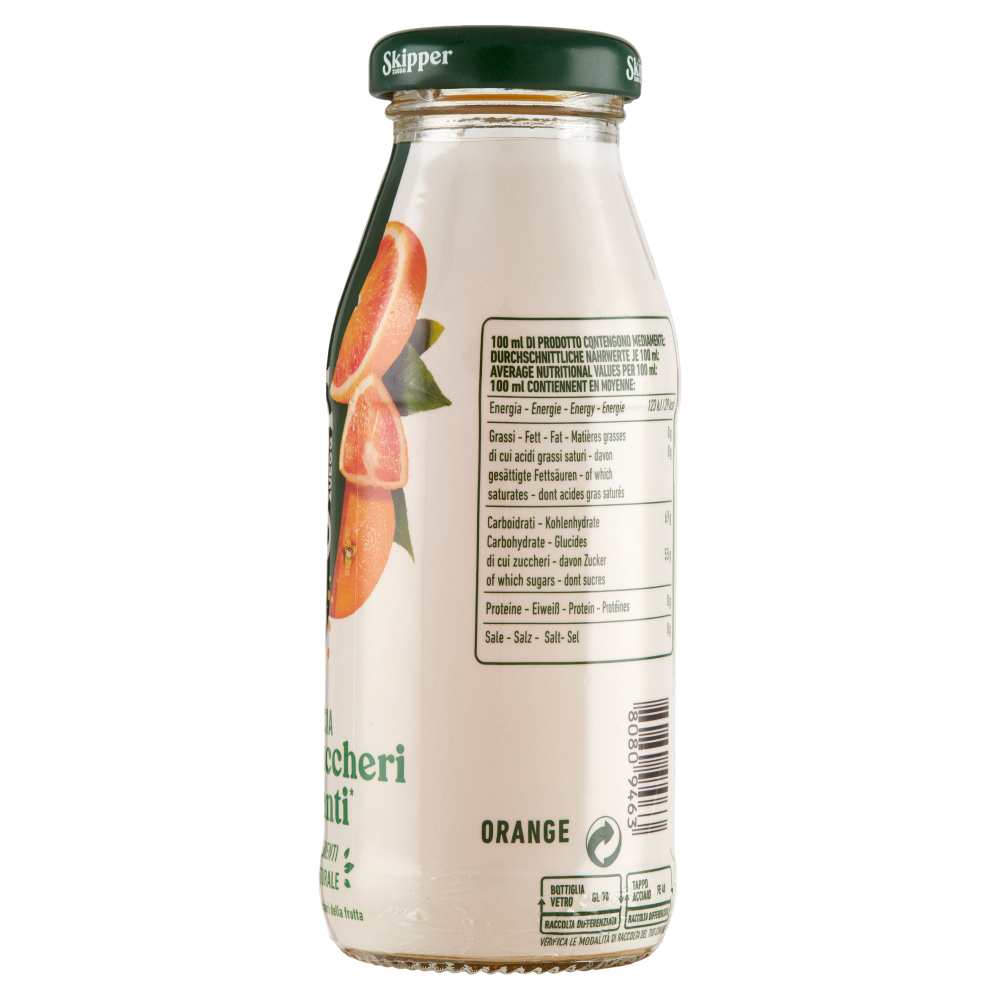 Zuegg Skipper Arancia Senza zuccheri aggiunti* 200 ml