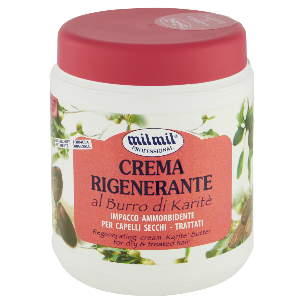 milmil Professional Crema Rigenerante al Burro di Karitè 1000 ml