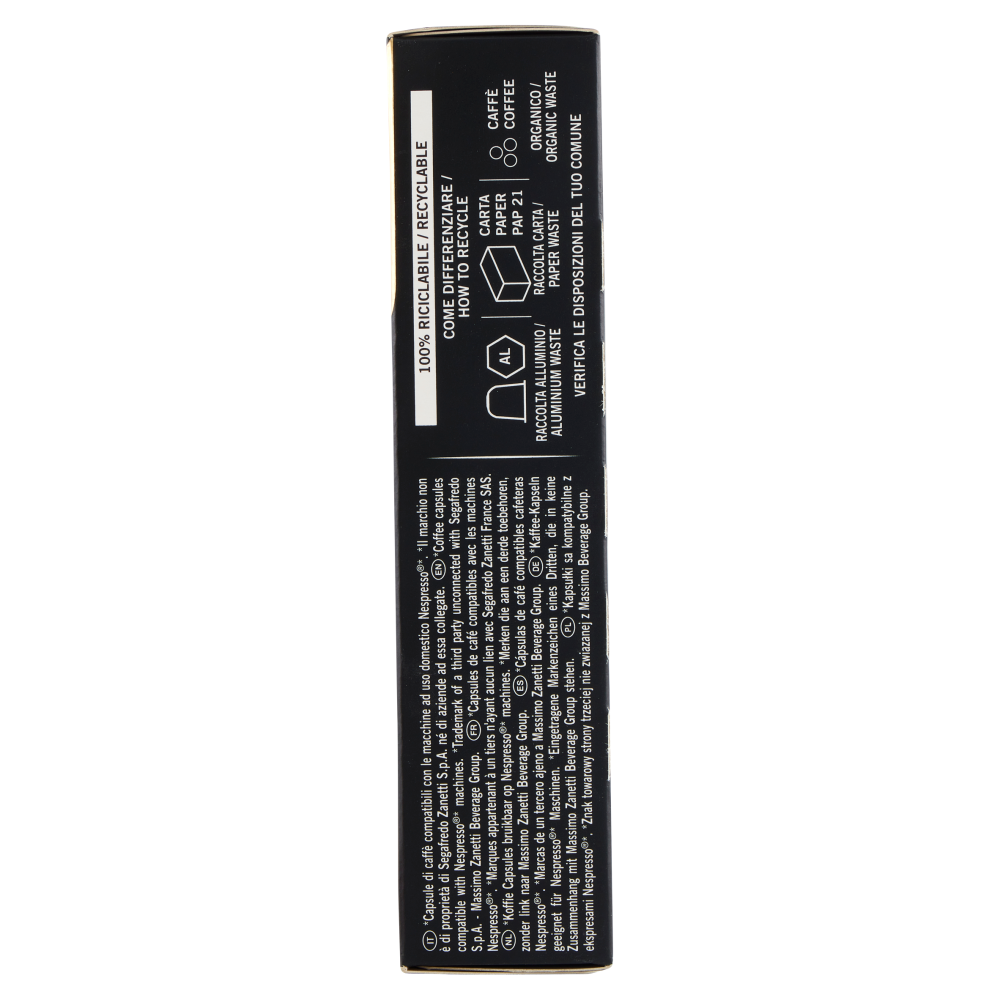 Segafredo Zanetti Espresso 100% Arabica 10 Capsule Compatibili Nespresso* 51 g