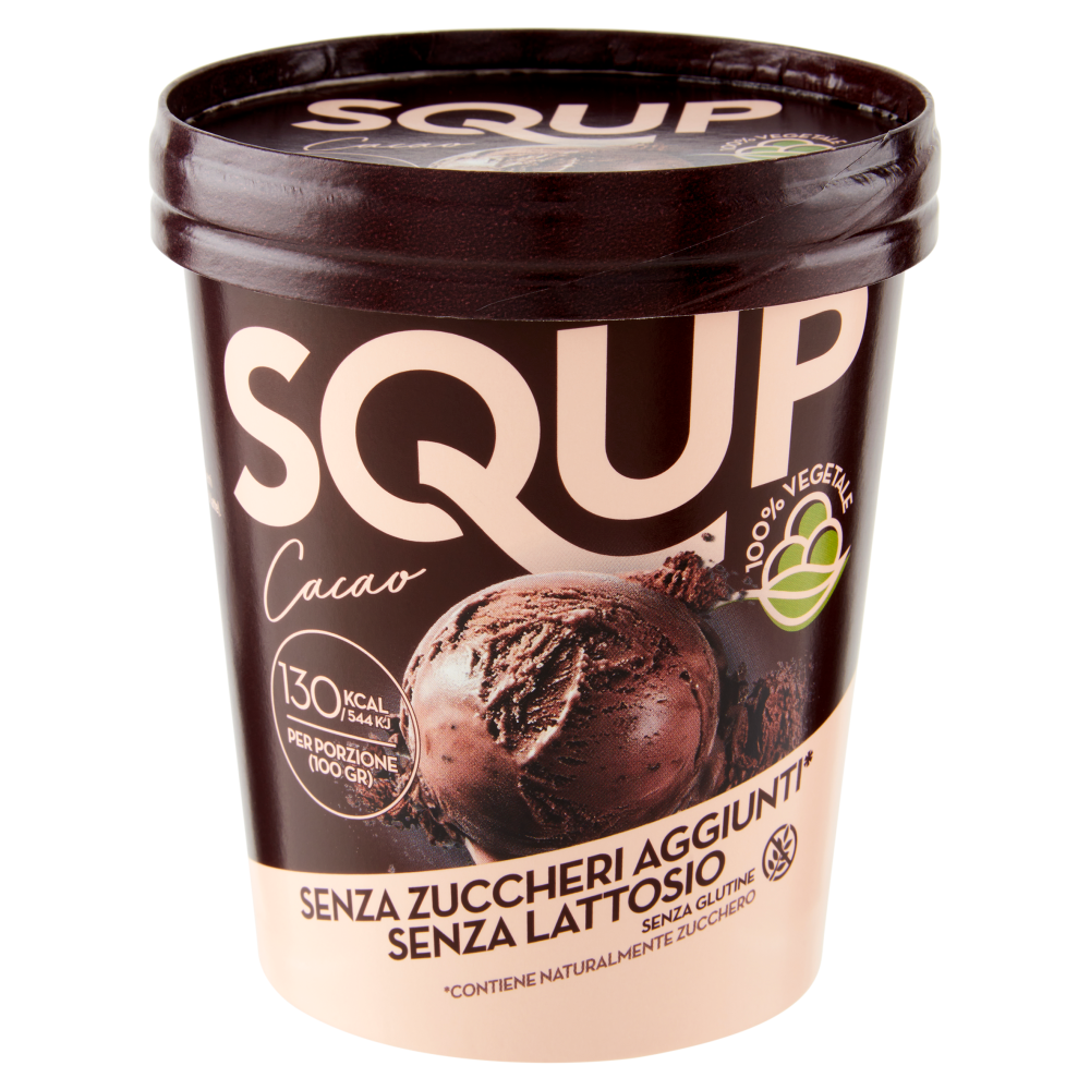 Squp Gelato 100% Vegetale Cacao 300 g