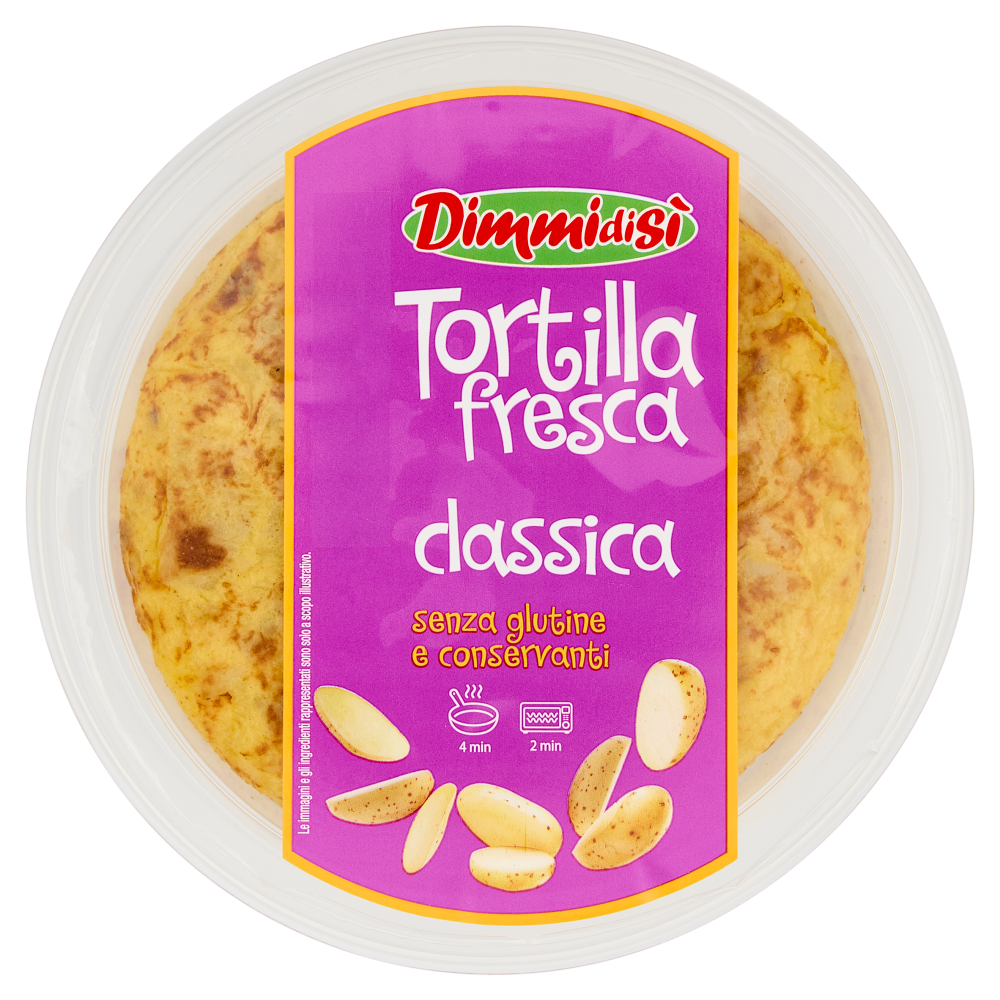 DimmidiSì Tortilla fresca classica 250 g