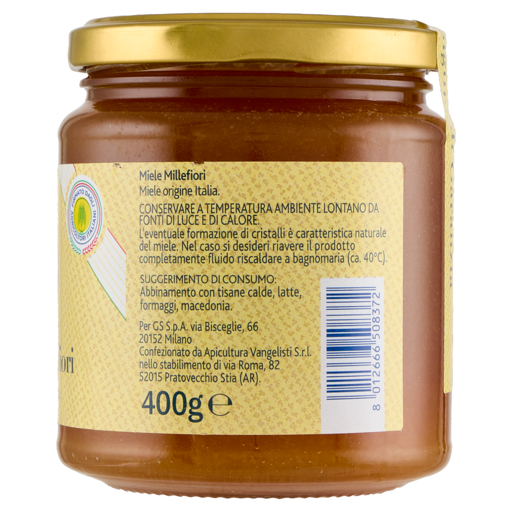 Terre d'Italia Miele Millefiori 400 g