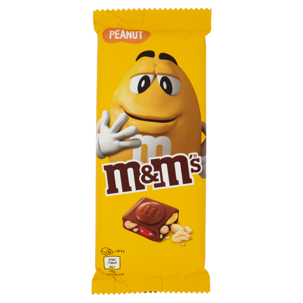 M&M's Tavoletta al Cioccolato con Arachidi 165 g