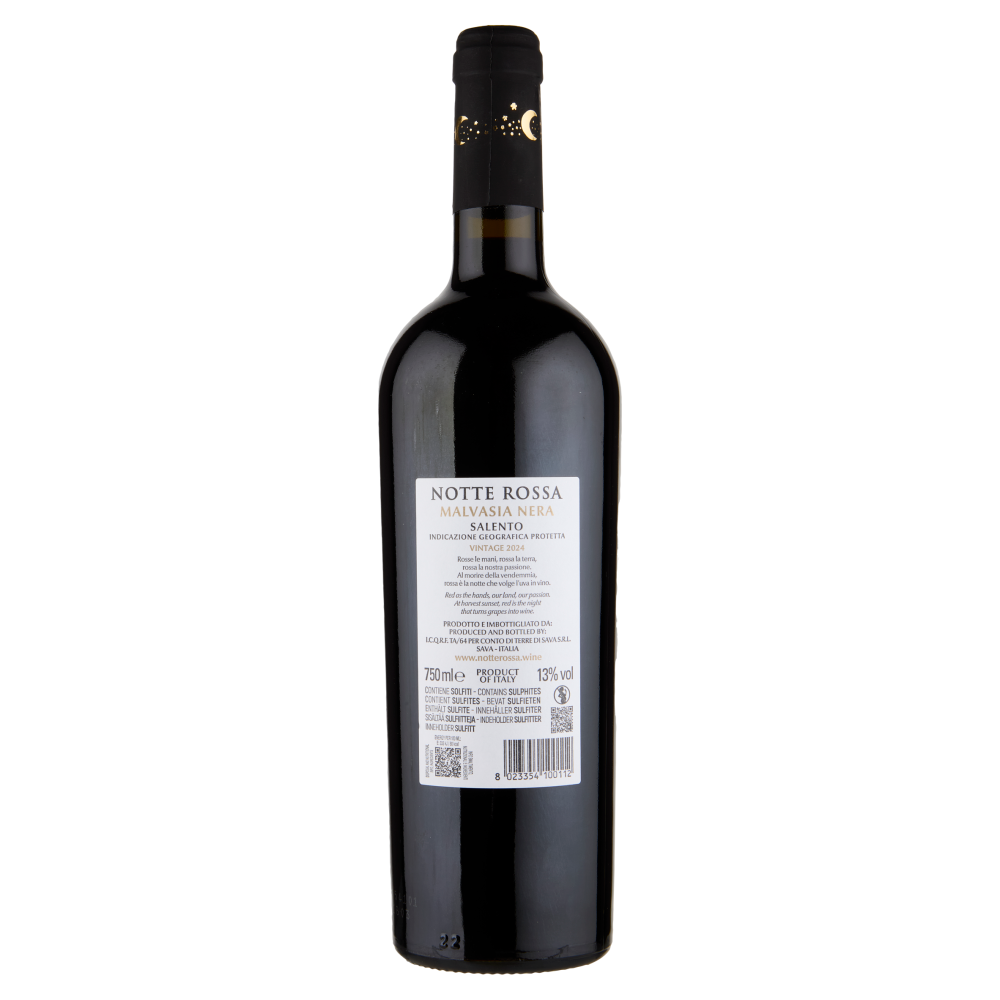 Notte Rossa Malvasia Nera Salento IGP 750 ml