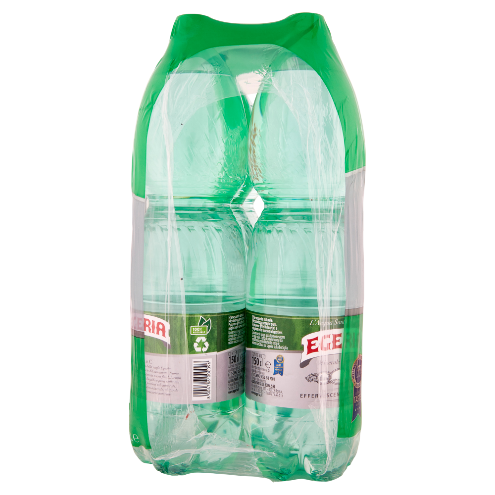 Egeria Effervescente Naturale 6 x 1,5 L