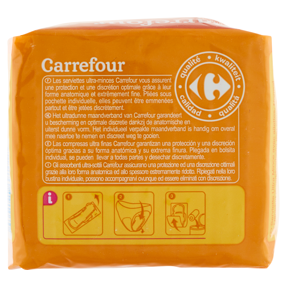 Carrefour Ultra Sottili Normal+ 14 pz