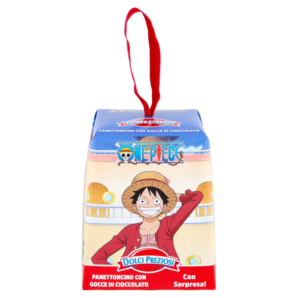 Dolci Preziosi Panettoncino con Gocce di Cioccolato One Piece 100 g