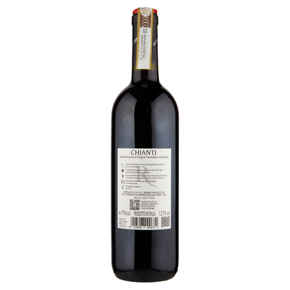 Le Chiantigiane Rubentino Chianti DOCG 750 ml