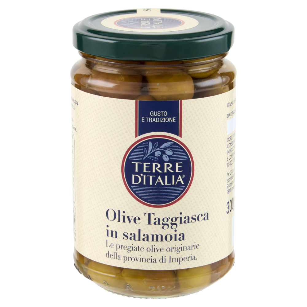Terre d'Italia Olive Taggiasca in salamoia 300 g