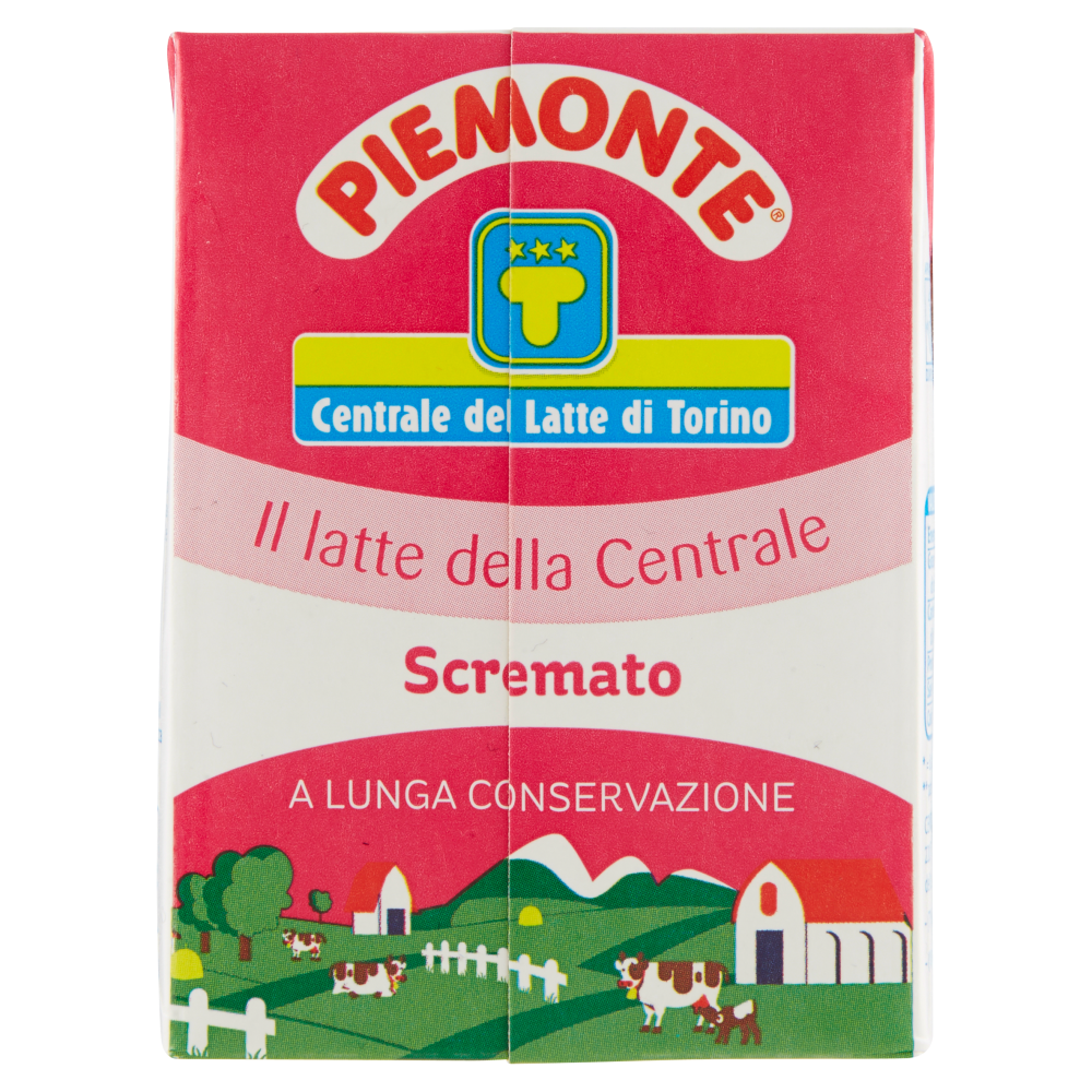 Centrale del Latte di Torino Piemonte Scremato a Lunga Conservazione 500 ml