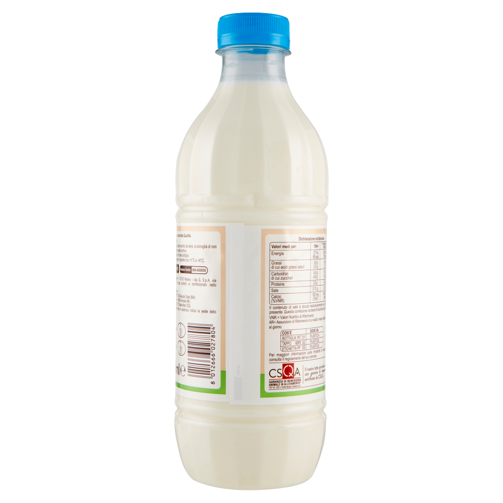 Carrefour Original Latte Fresco Alta Qualità intero 1000 ml