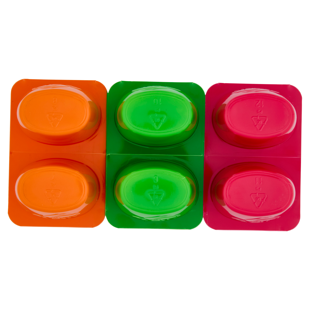 NESTLÉ FRUTTOLO Fragola e Banana - Mela e Pera - Pesca e Albicocca 6x50g