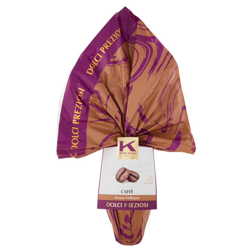 Dolci Preziosi Uovo di Cioccolato Bianco Caff&egrave; Ernst Knam - Milano 280 g
