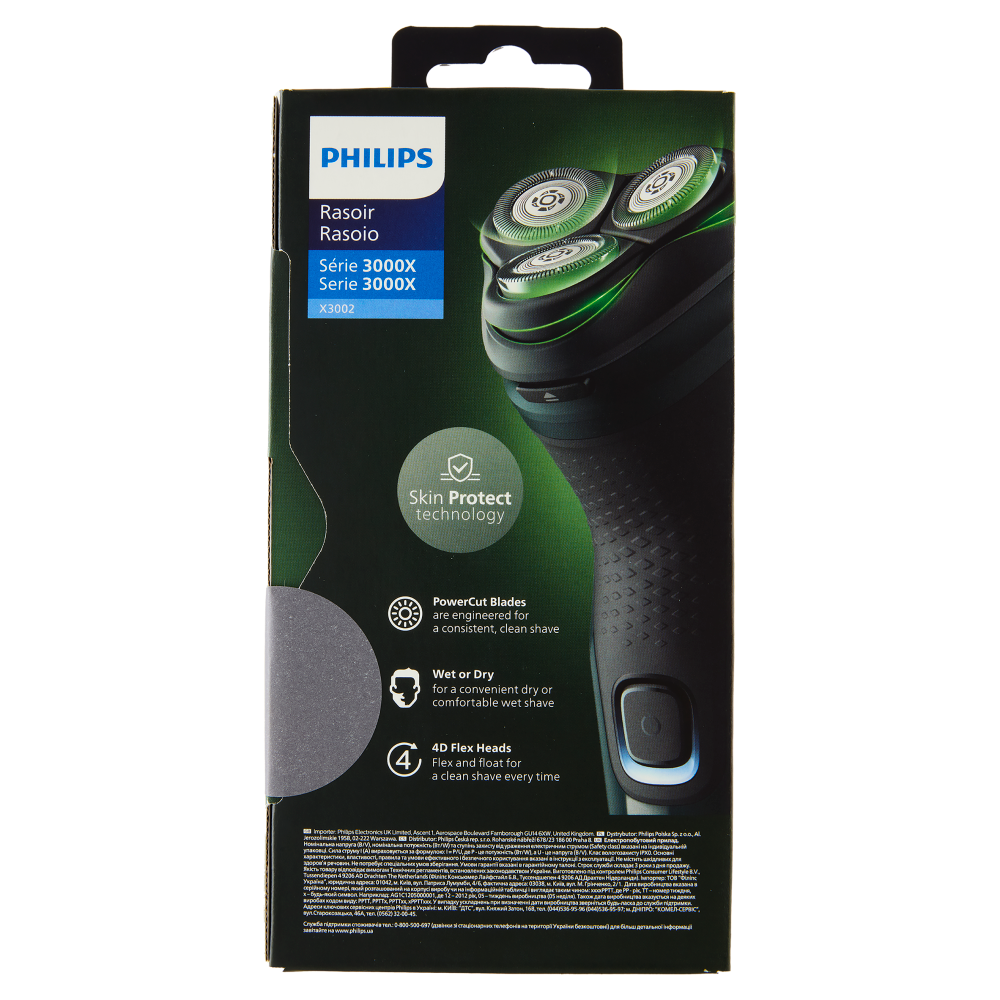 Philips Rasoio Serie 3000X