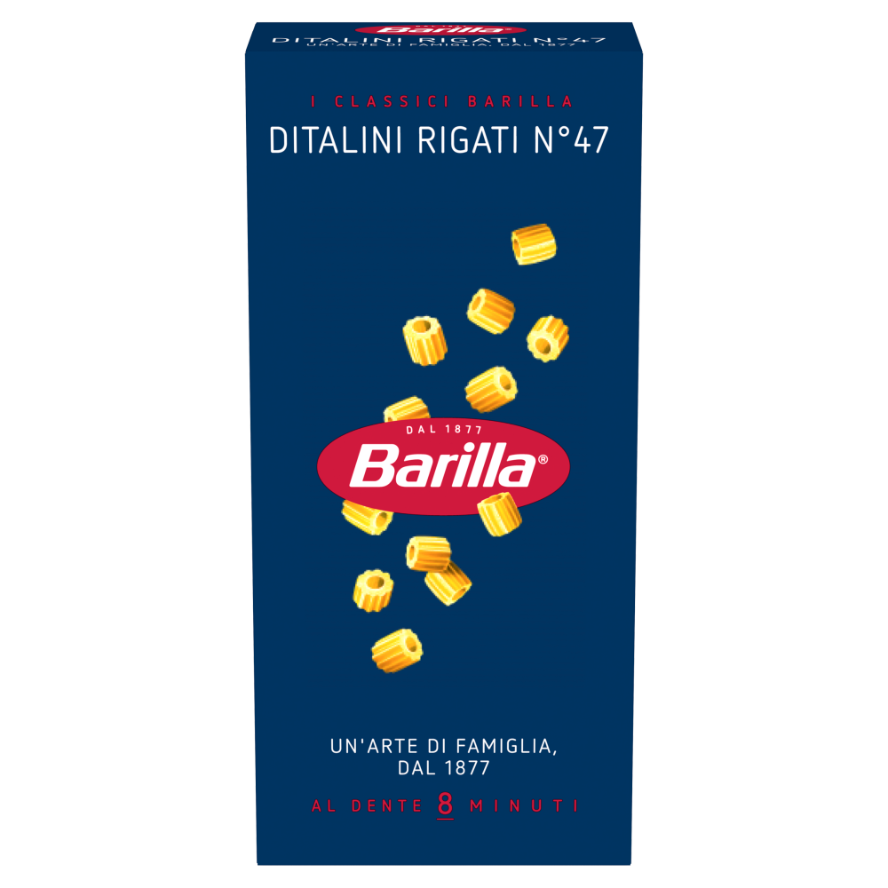 Barilla Pasta Ditalini Rigati n.47 500g