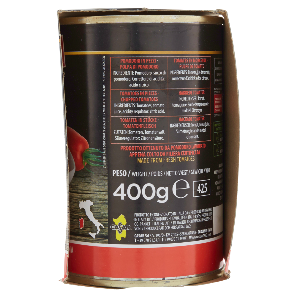 Casar Polpa a Dadini 3 x 400 g