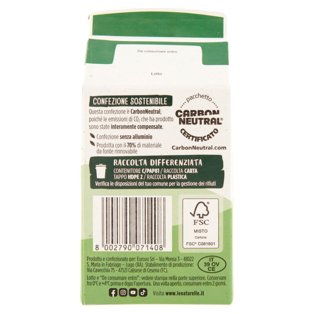 le Naturelle Albume d'Uovo Pastorizzato 500 g