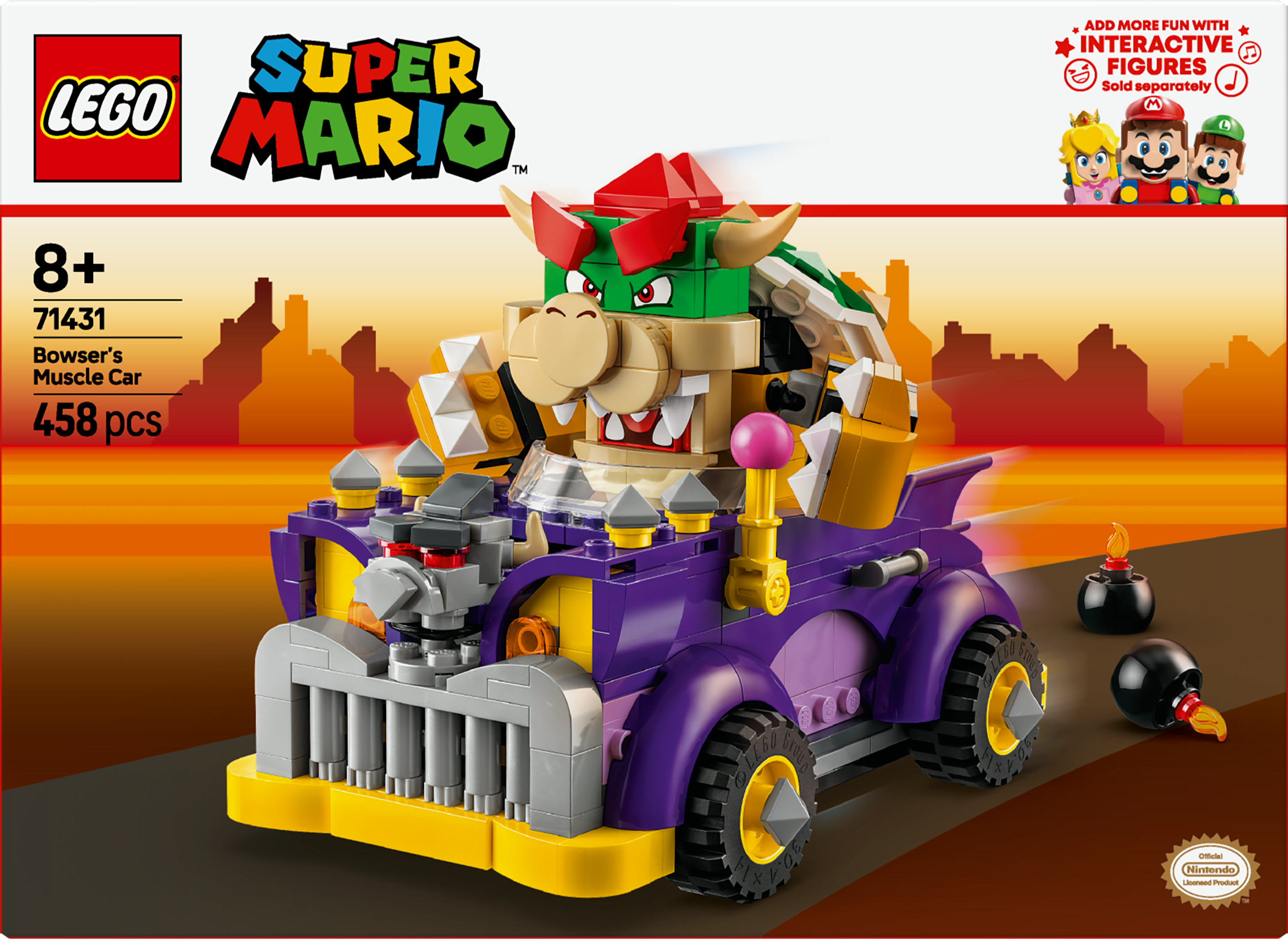 LEGO Super Mario Pack di espansione Il bolide di Bowser