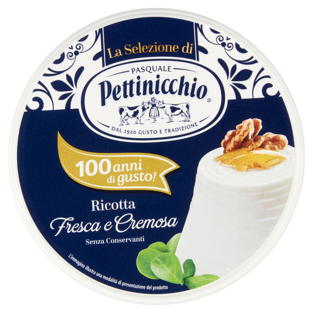 Pettinicchio Ricotta Fresca e Cremosa 200 g