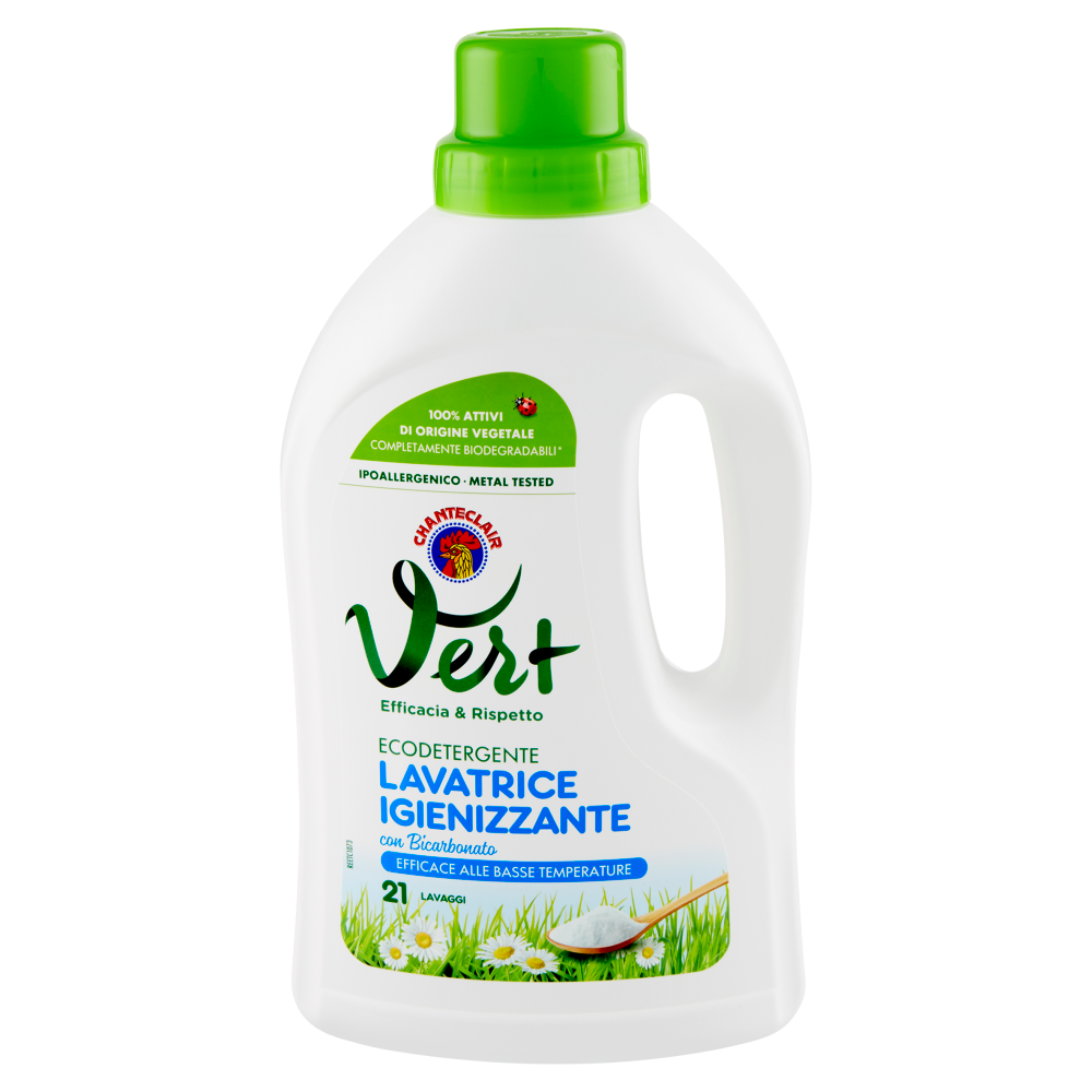 Vert di Chanteclair Lavatrice Igienizzante con Bicarbonato 1071 ml
