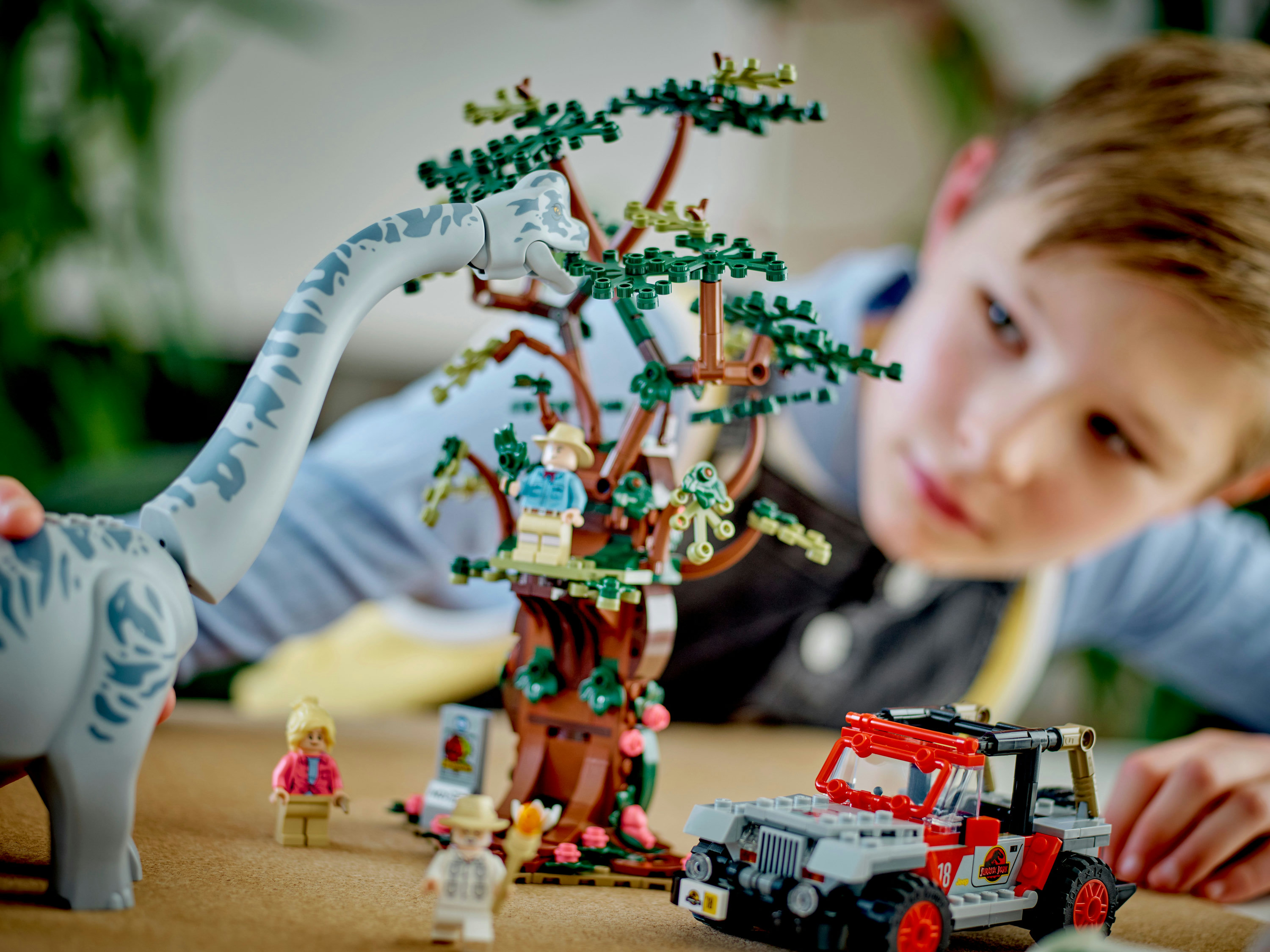 LEGO Jurassic World La scoperta del Brachiosauro