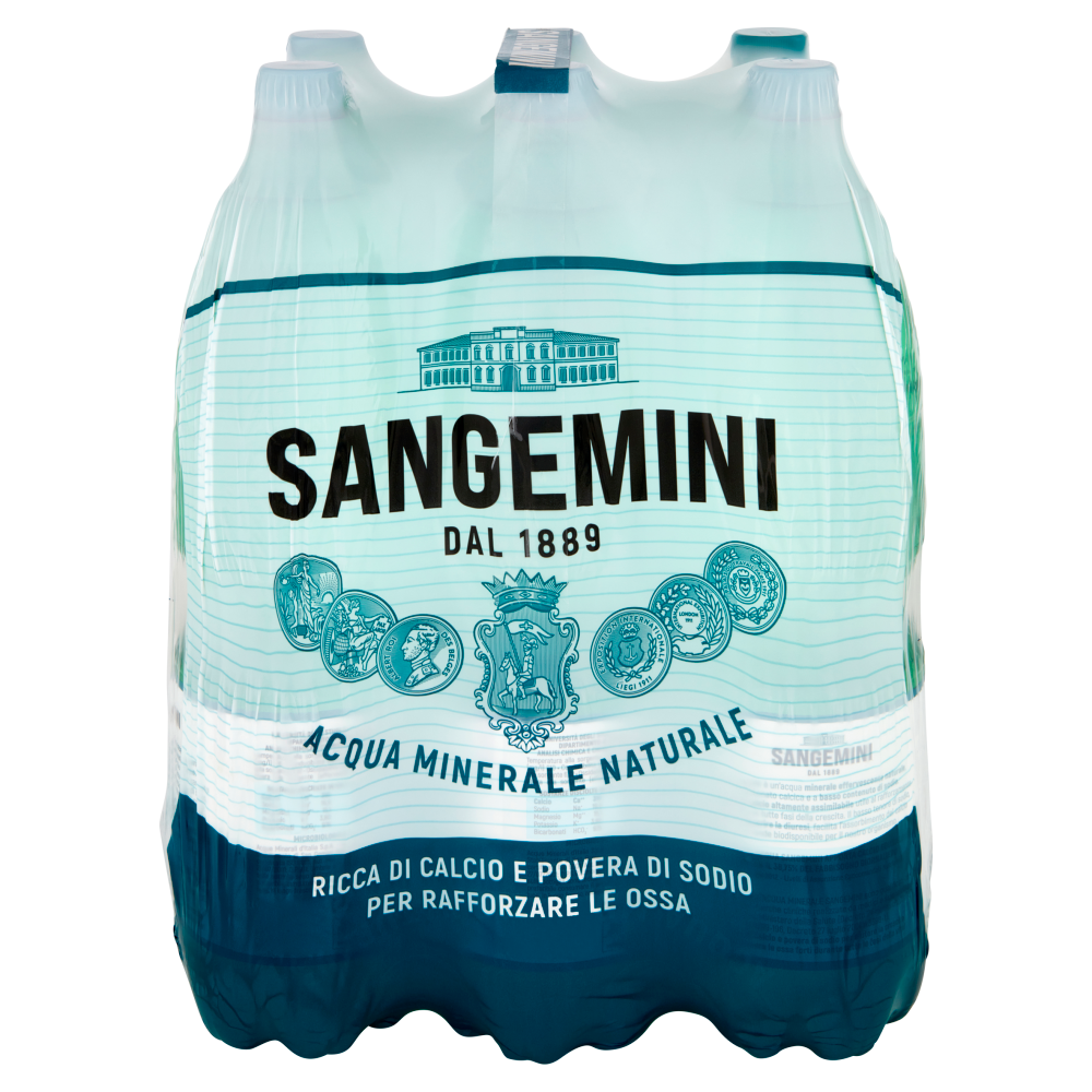 Sangemini Acqua Minerale Naturale 6 x 1,5 L