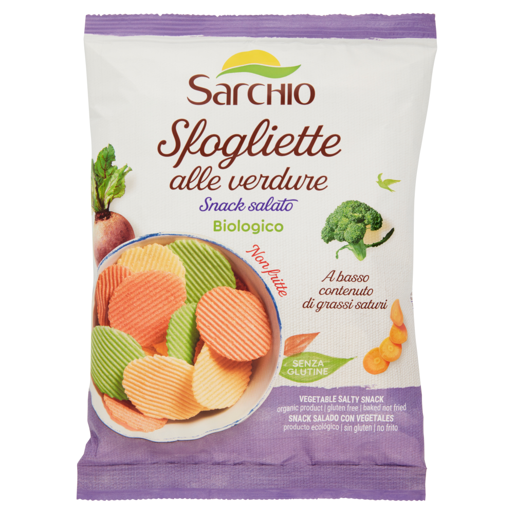 Sarchio Sfogliette alle verdure 55 g