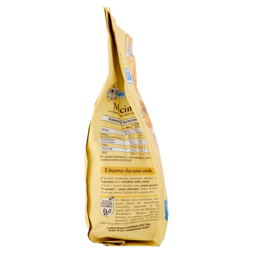 Mulino Bianco Macine Biscotti con Panna Fresca 800g