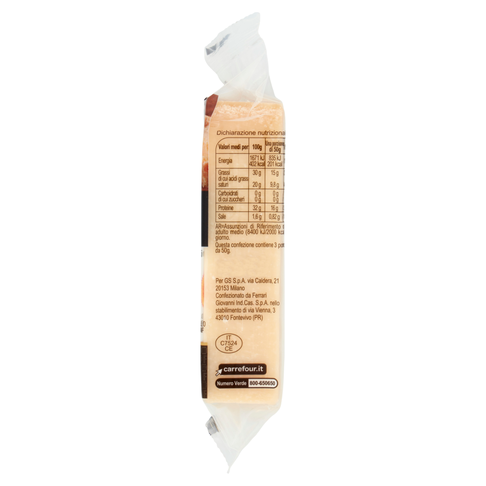 Carrefour Extra Parmigiano Reggiano DOP Stagionatura minima 14 mesi 150 g