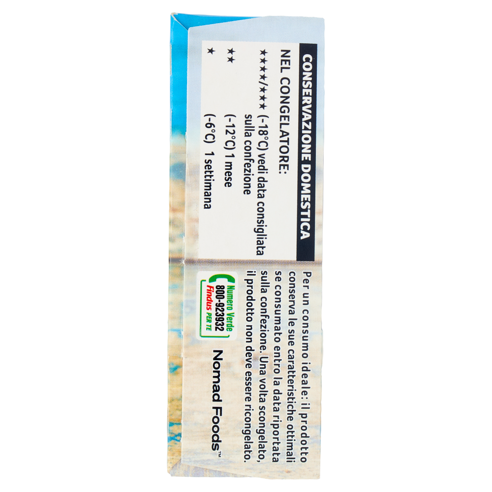 Capitan Findus 5 Bastoncini con 100% Filetti di Merluzzo 125 g