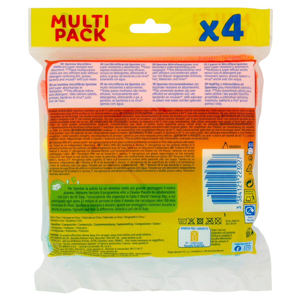 Spontex Microfibre x4