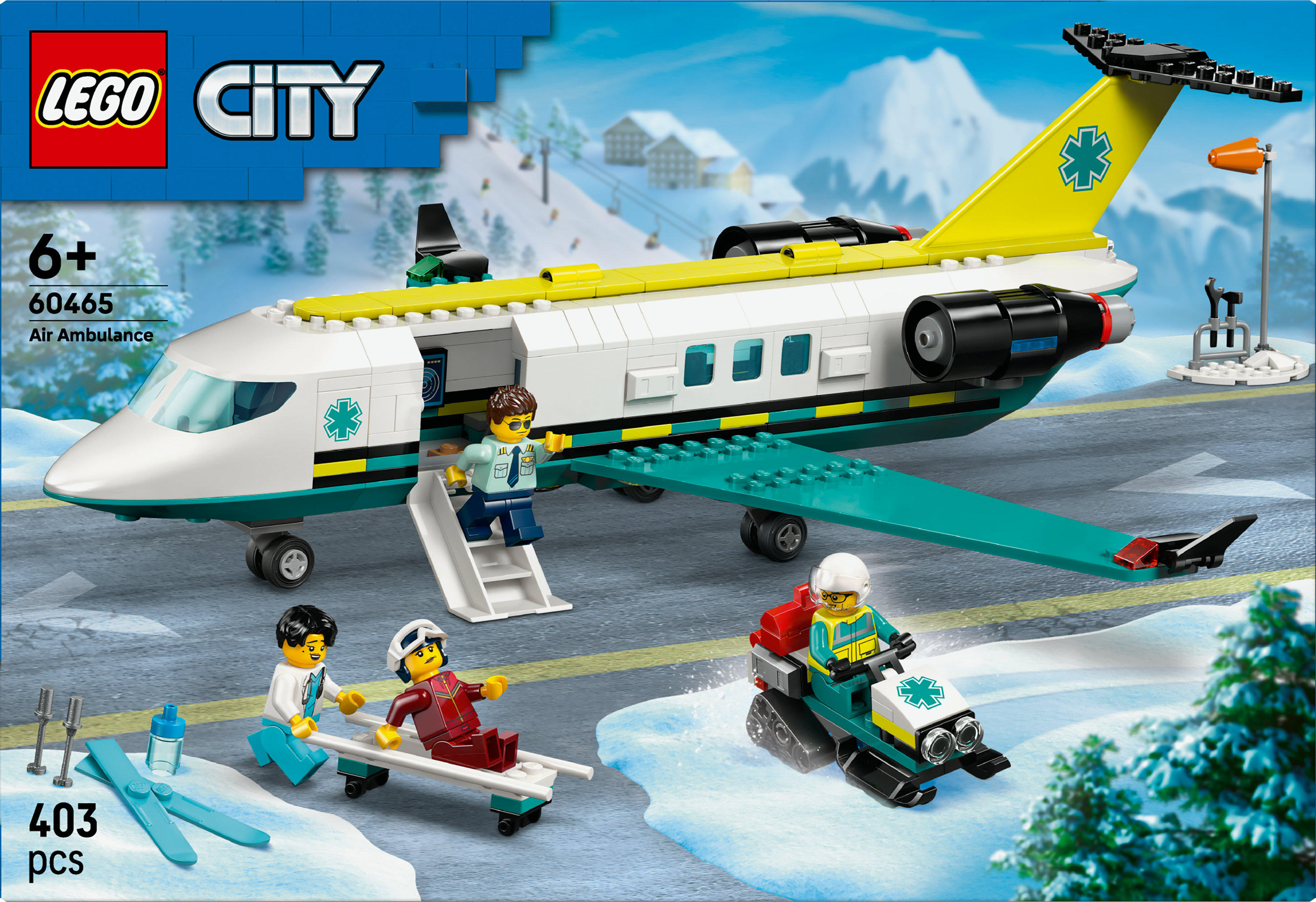 LEGO City Aereo ambulanza di emergenza
