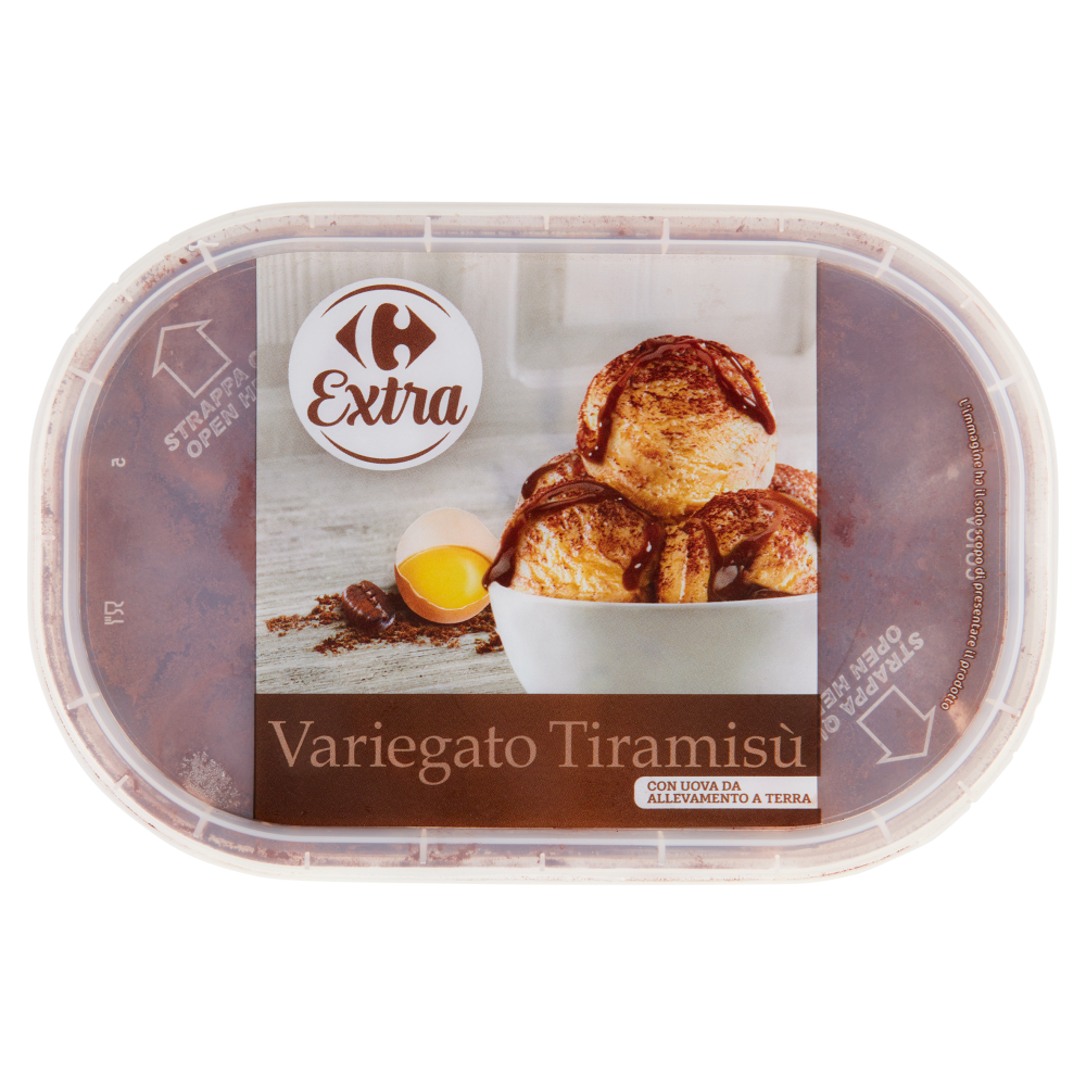 Carrefour Extra Variegato Tiramisù 500 g