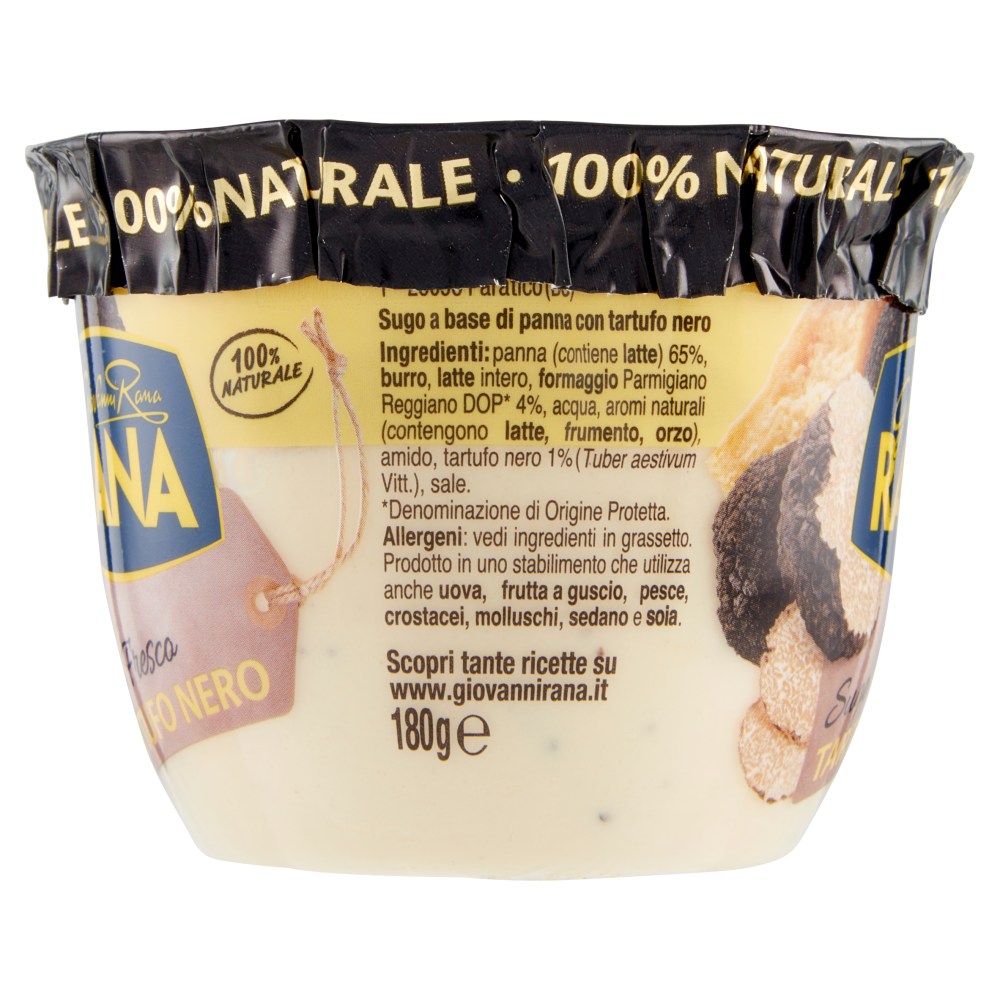 Giovanni Rana Sugo Fresco Tartufo Nero 180 g
