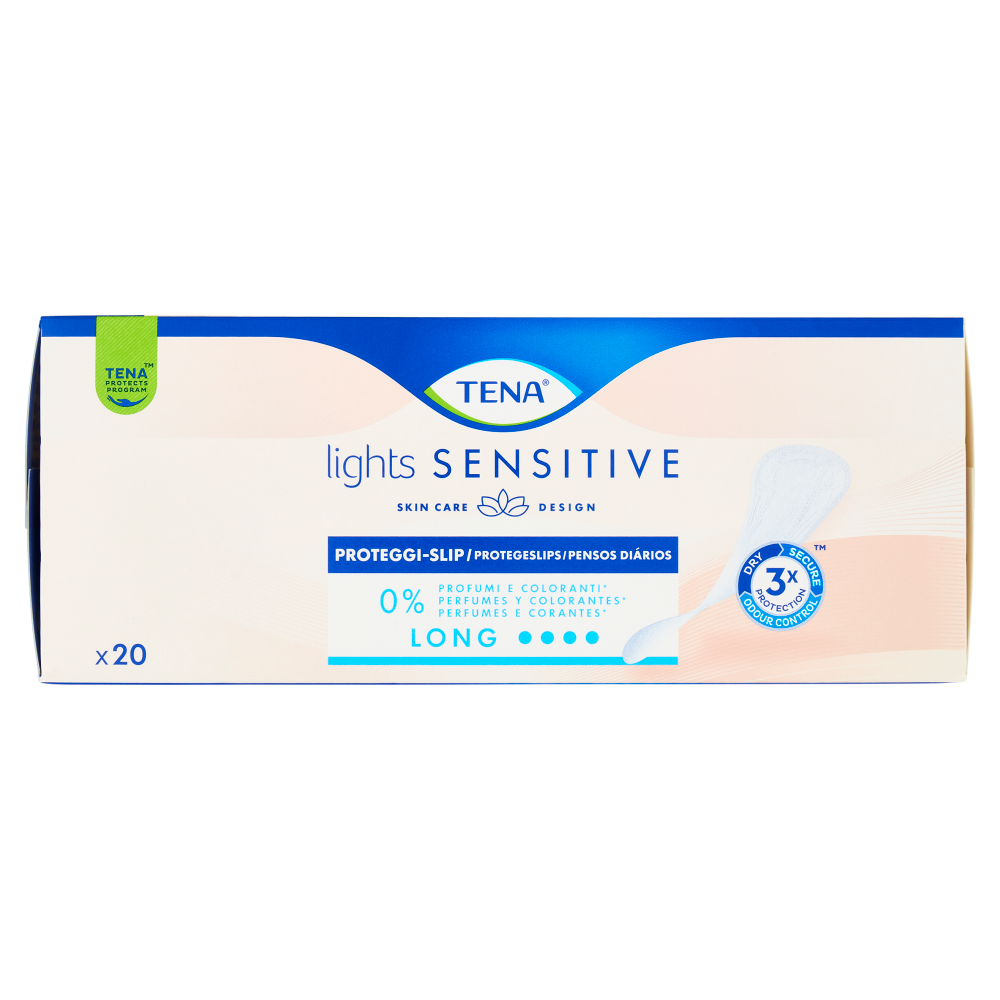 Tena lights Sensitive Proteggi-Slip Long 20 pz